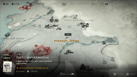 Ghost of Yotei: All Special Places Locations to Bow or Play Shamisen Guide 7