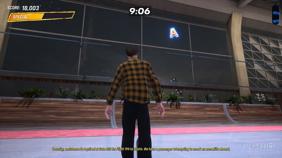 Tony Hawk's Pro Skater 3 + 4: Airport Walkthrough - All Park Goals and Collectibles 5