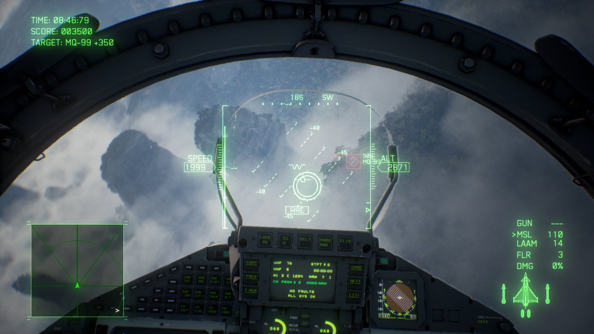 ace combat 7 psvr controls