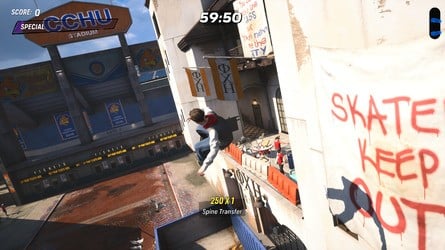 Tony Hawk's Pro Skater 3 + 4: College Walkthrough - All Park Goals and Collectibles 11