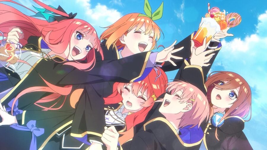 The Quintessential Quintuplets Become Failing Sorceresses in New PS5, PS4 Dungeon RPG 1