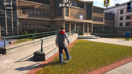 Tony Hawk's Pro Skater 3 + 4: College Walkthrough - All Park Goals and Collectibles 4