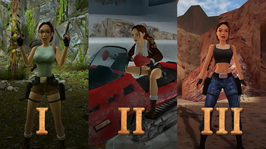 Tomb Raider 1-3 Remastered Gameplay