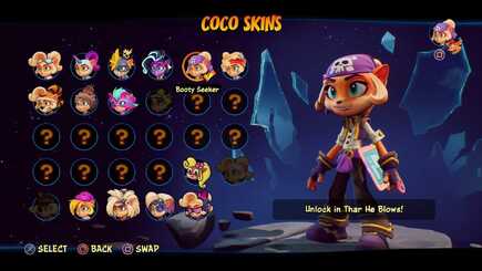 Crash Bandicoot 4 It's About Time Skins Guide