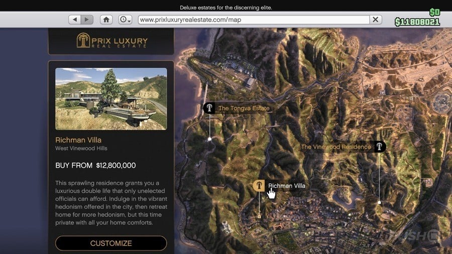 GTA Online: How to Start a Safehouse in the Hills and Best Mansions to Buy 11