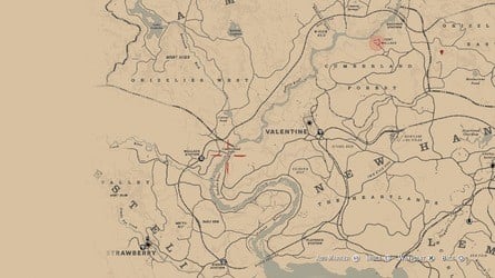 Red Dead Redemption 2 High Stakes Treasure Map Locations 13