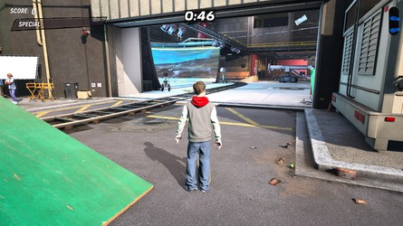 Tony Hawk's Pro Skater 3 + 4: Movie Studio Walkthrough - All Park Goals and Collectibles 4