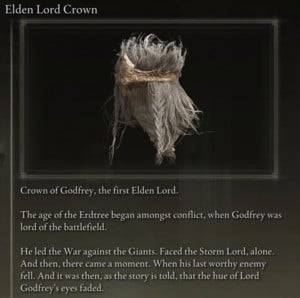 Elden Ring: 모든 풀 아머 세트 - Elden Lord 세트 - Elden Lord Crown