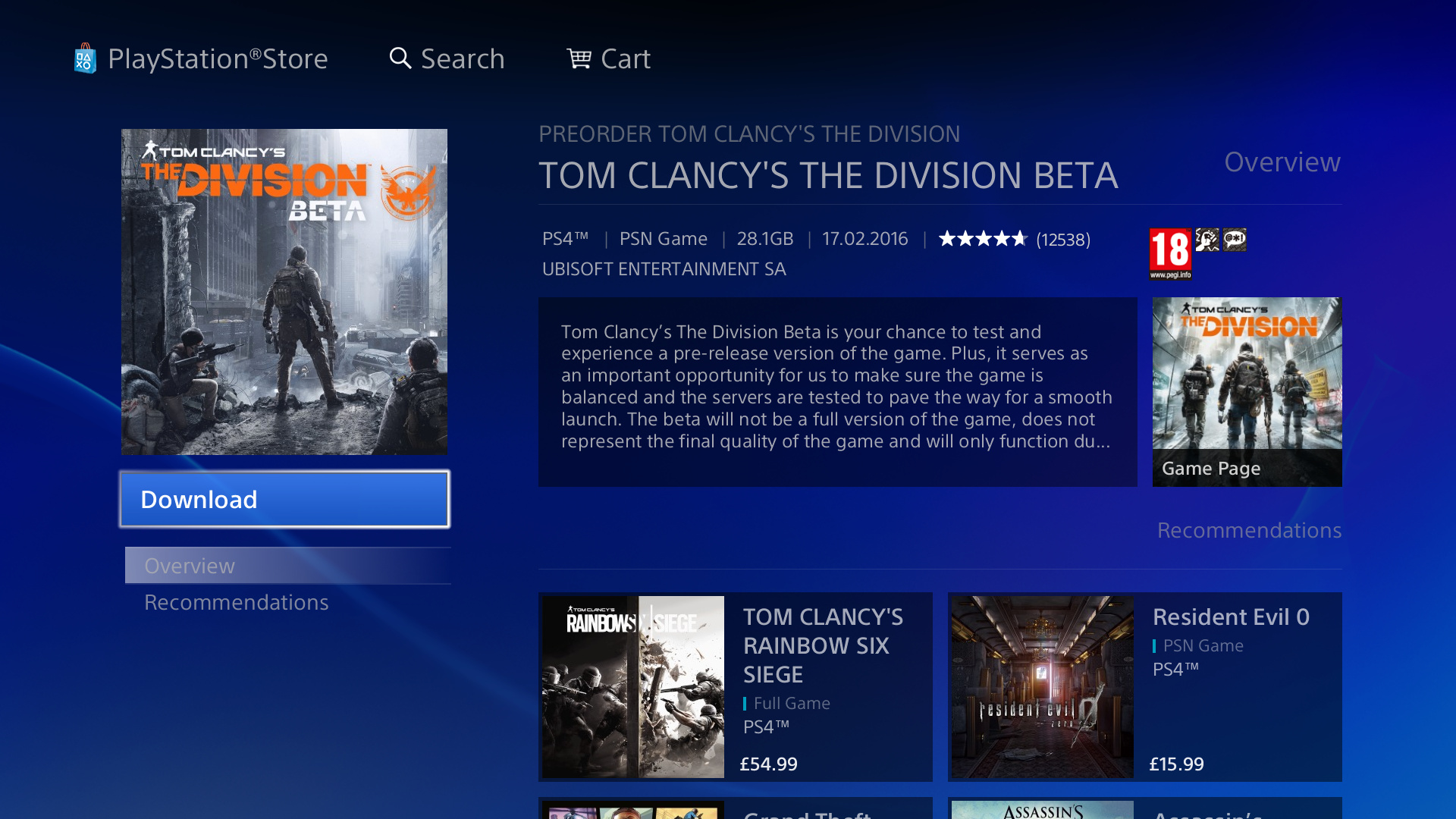 the division ps4 download