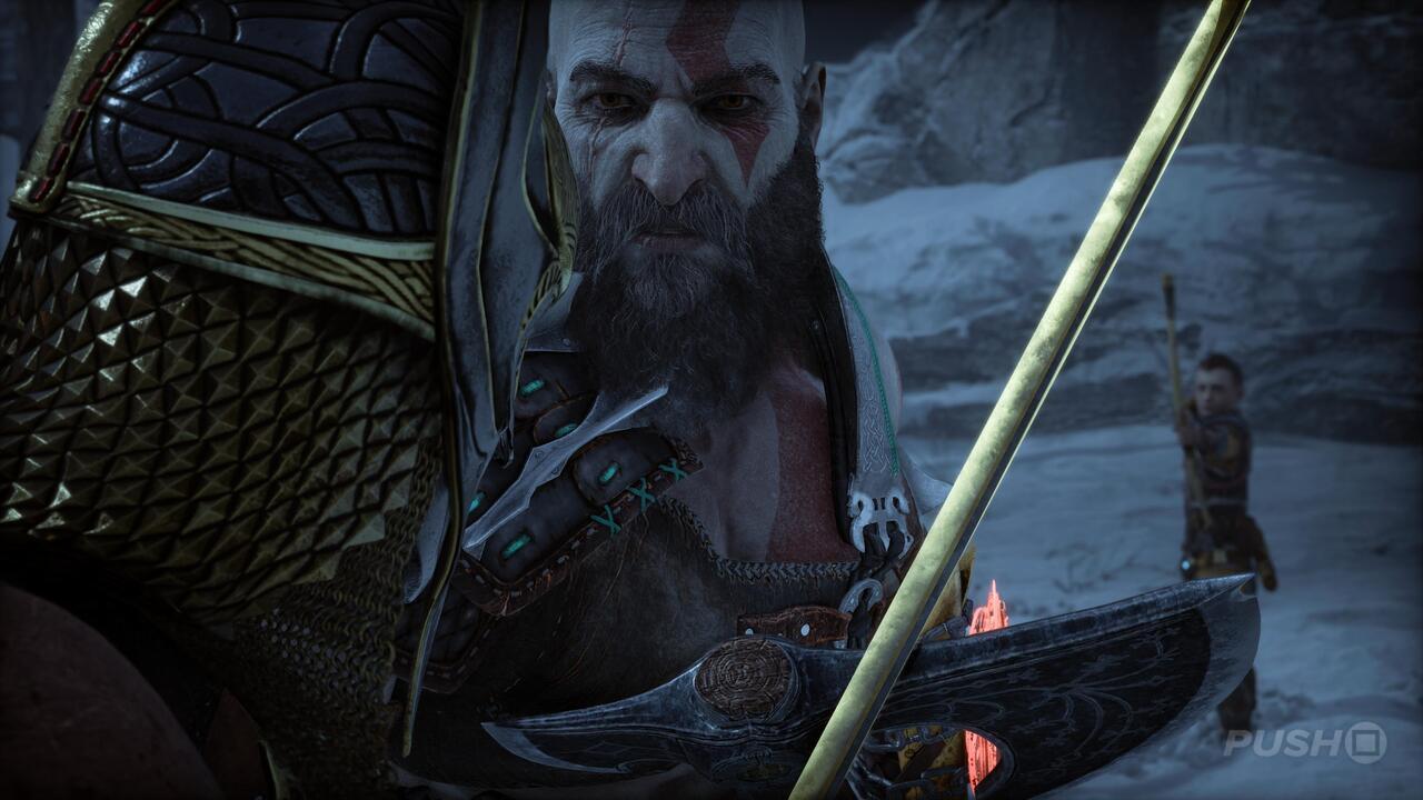 Thor from god of war searching for Kratos at Skyrim Special
