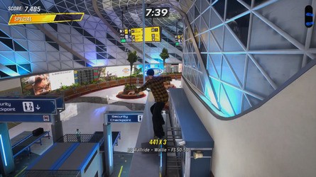Tony Hawk's Pro Skater 3 + 4: Airport Walkthrough - All Park Goals and Collectibles 29