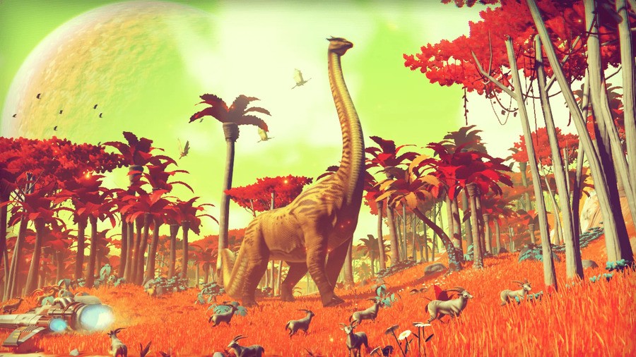 In what year was No Man's Sky first revealed?