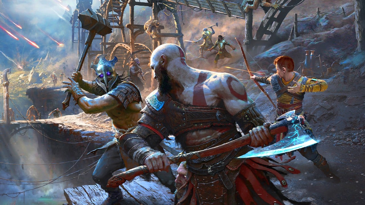 Quattro minuti di God of War Ragnarok PS5, filmati presenti su PS4