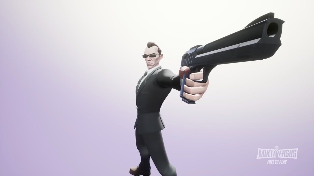 Aquí tienes un primer vistazo a la jugabilidad de Agent Smith en MultiVersus en PS5 y PS4