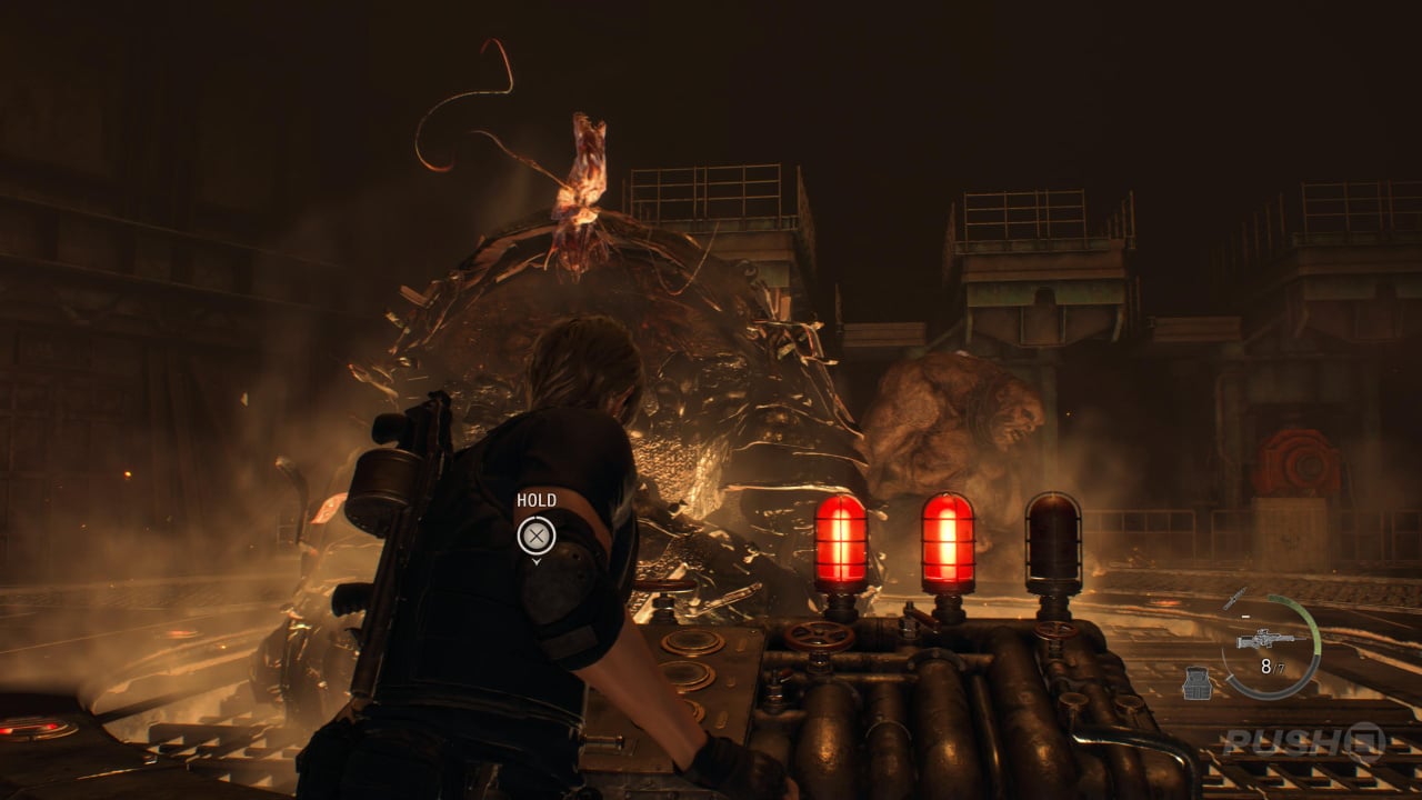 Resident Evil 4 remake Chapter 4 boss fight guide — beat El Gigante -  Polygon