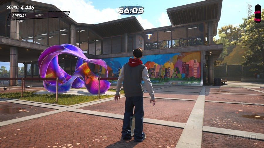 Tony Hawk's Pro Skater 3 + 4: College Walkthrough - All Park Goals and Collectibles 7