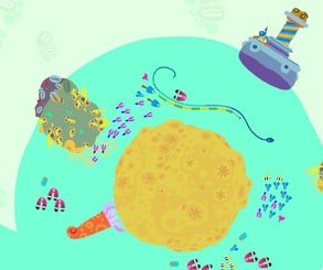 Sony was pushing small games like these for a while.