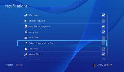 How to Turn Off PS4 Party Notifications from Friends