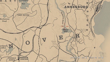 Red Dead Redemption 2 Poisonous Trail Treasure Map Locations - Guide ...