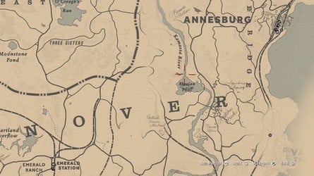 Red Dead Redemption 2 Poisonous Trail Treasure Map Locations 19