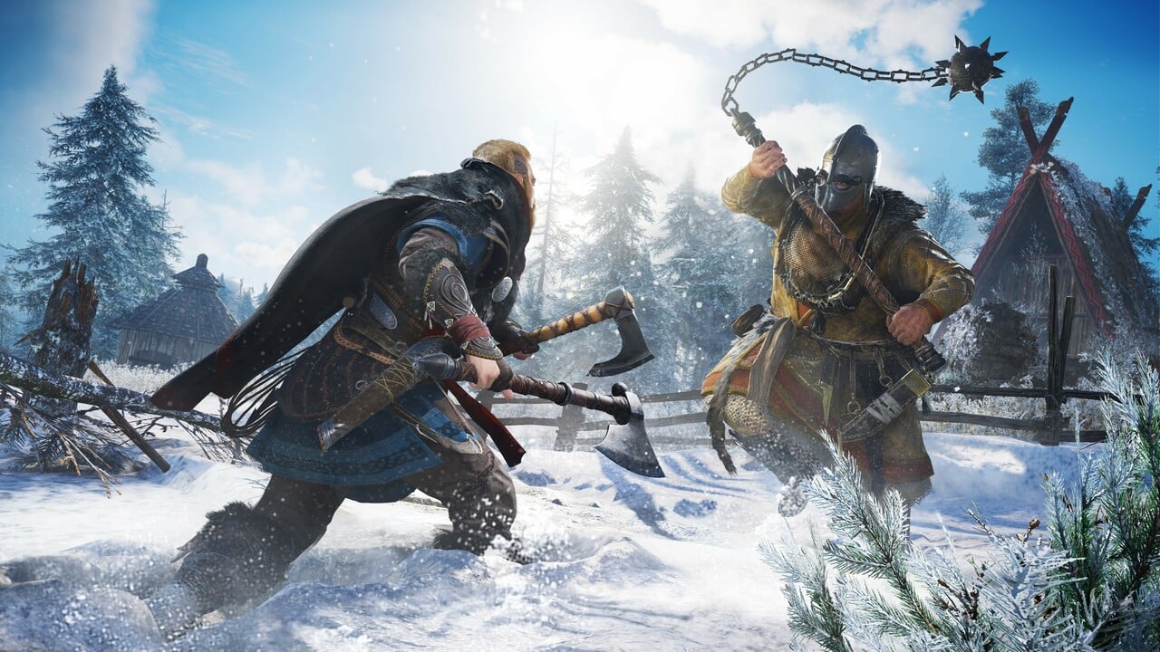 The huge February update of Assassin’s Creed Valhalla, discovered on the PlayStation database, should appear very soon