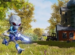 Watch Crypto Combine Powers and Weapons in New Destroy All Humans PS4 Video