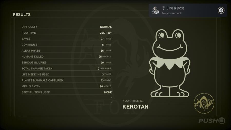 Metal Gear Solid Delta Trophy Guide: All Trophies and How to Get the Platinum 26