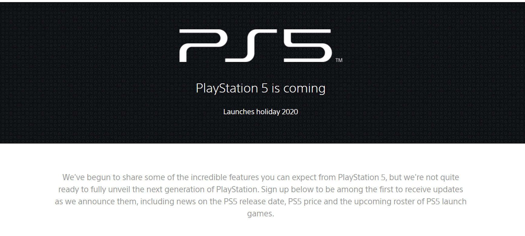 ps5 official news