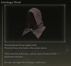 Elden Ring: All Full Armour Sets - Astrologer Set - Astrologer Hood