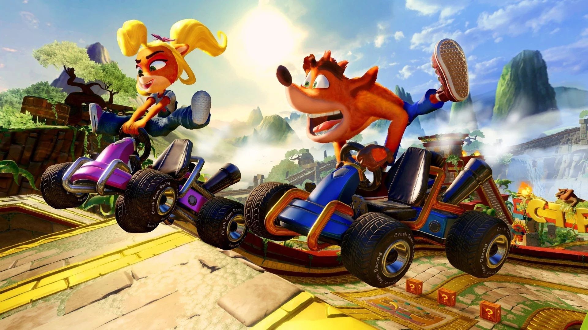 CTR CRASH TEAM Racing Nitro Fueled Complete Playstation 4 - PS4
