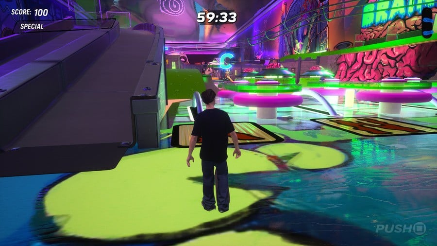 Tony Hawk's Pro Skater 3 + 4: Pinball Walkthrough - All Park Goals and Collectibles 54