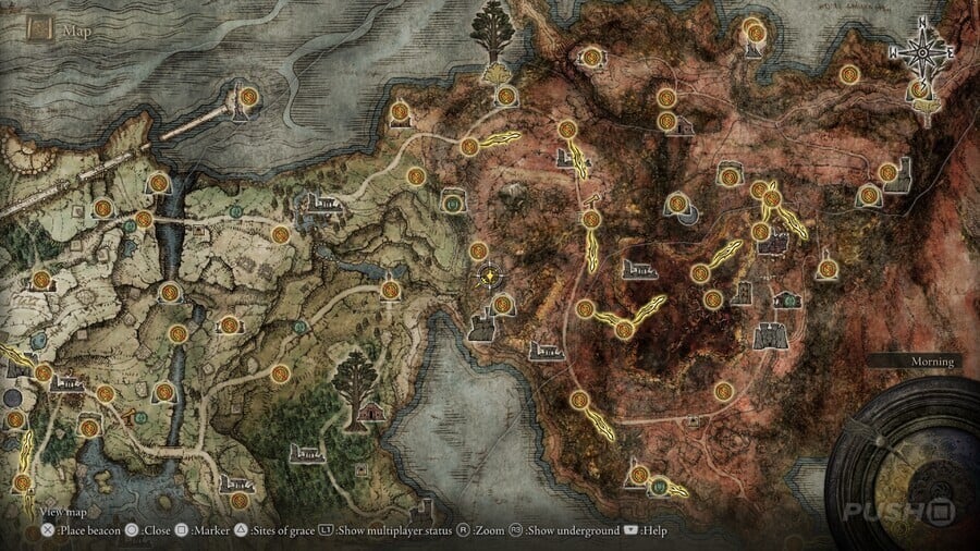 Gaol Cave Key Map