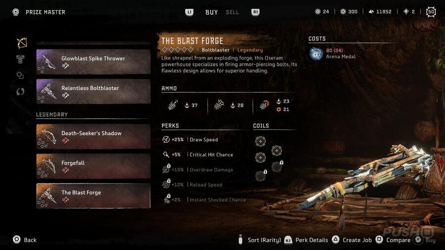 Horizon Forbidden West How To Get All Legendary Weapons Push Square   Horizon Forbidden West How To Get All Legendary Weapons Guide Ps5 Ps4 The Blast Forge.900x 