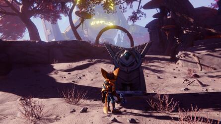 Ratchet & Clank: Rift Apart: Savali (Urfdah Mesa) - All Collectibles: Spybots, Gold Bolts, Armour, Lorbs, CraiggerBears 7