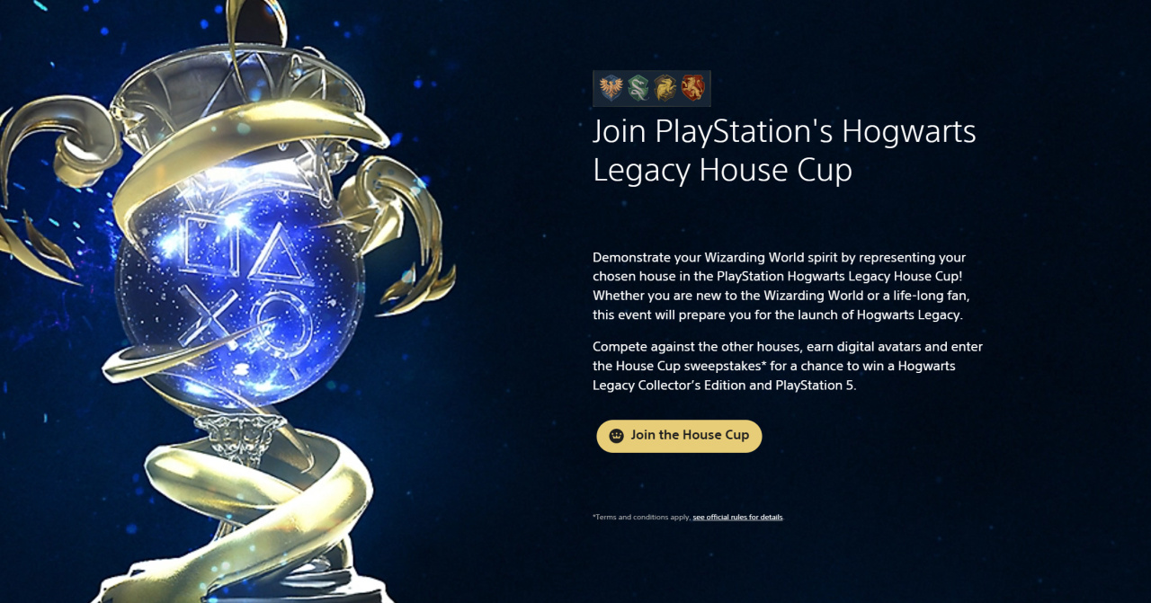 Pamerkan Rumah Harry Potter Favorit Anda dengan Avatar Hogwarts Legacy PS5 Gratis