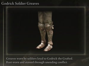 Elden Ring: All Full Armour Sets - Godrick Soldier Set - Godrick Soldier Greaves