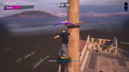 Tony Hawk's Pro Skater 3 + 4: Alcatraz Walkthrough - All Park Goals and Collectibles 94