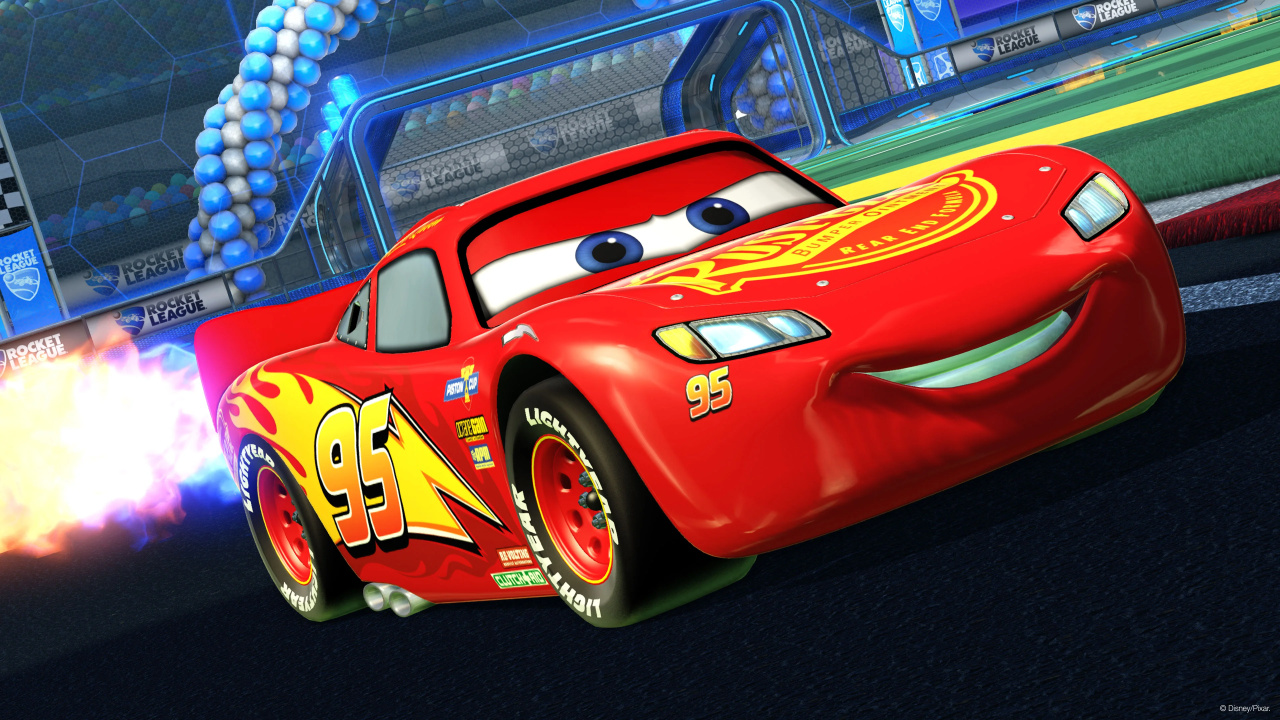 Lightning Mcqueen Aus Pixars Cars Sorgt Für Ein Wenig Spannung In Der