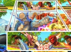 Xiaoyu And M. Bison Exhange Attacks In Street Fighter X Tekken