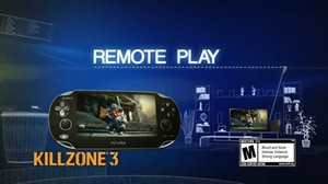 Play Killzone on-the-go with the PS Vita's remote play features.