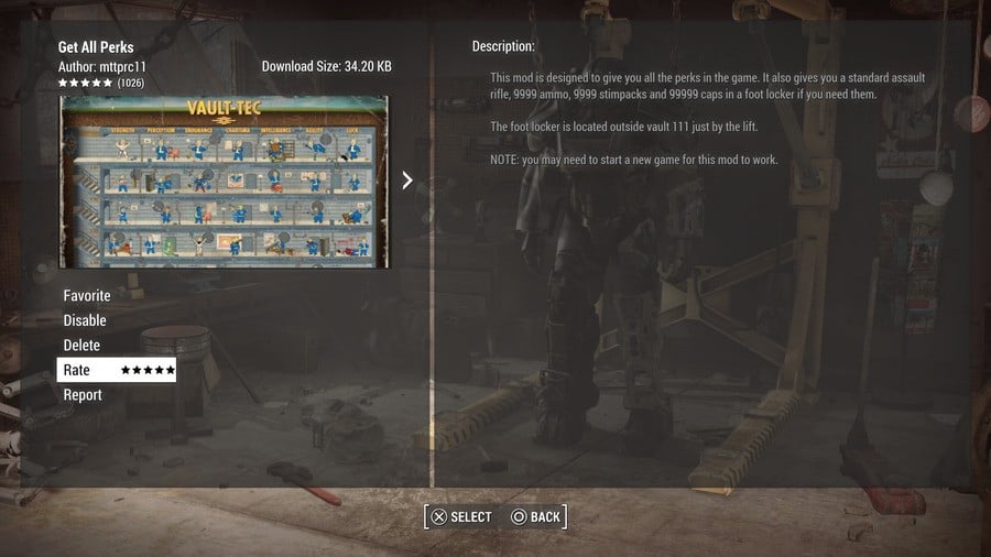 how to install mods fallout 4 ps4