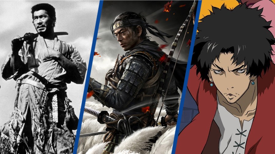 Ghost Of Tsushima Samurai Games Filmy Anime