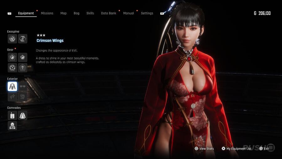 Stellar Blade Crimson Butterfly Outfit 1