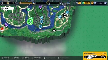 ALL 11 Rotor Jetpack Locations in Prospecto Valley (Prospecto Valley  Jetpacks) - LEGO 2K Drive 