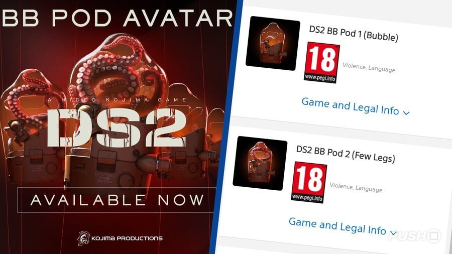 BB Pod Death Stranding 2 Avatar Pack 1 PS5 PS4 Profile Picture Codes 1