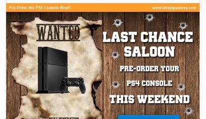 Looks Like It Really Is Last Chance Saloon for PS4 Pre-Orders