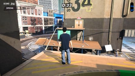 Tony Hawk's Pro Skater 3 + 4: Movie Studio Walkthrough - All Park Goals and Collectibles 26