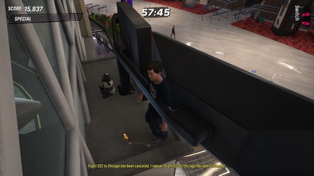 Tony Hawk's Pro Skater 3 + 4: Airport Walkthrough - All Park Goals and Collectibles 51