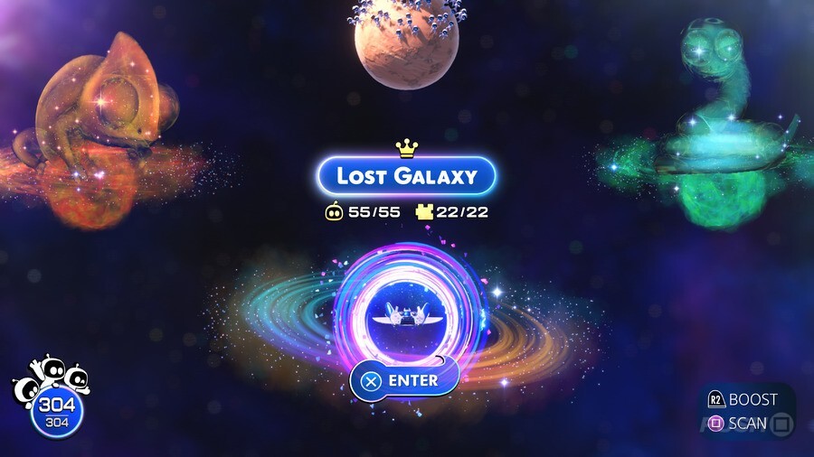 Astro Bot: Lost Galaxy Walkthrough - All Collectibles: Bots, Puzzle Pieces 1