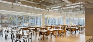 The dining area in Pearl Abyss' office